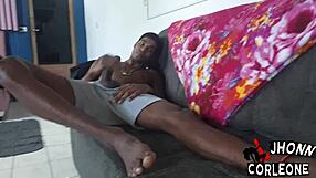 she saw me cumming and licked it clean?