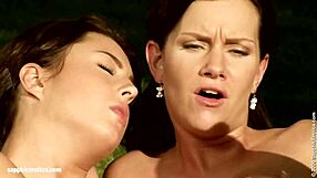 Sensual Lesbian Scene on Lawn with Fingering and Cunilingus by Sapphix