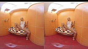 Karol Lilien Masturbates In Shower Then Bends Over For Doggystyle In Room