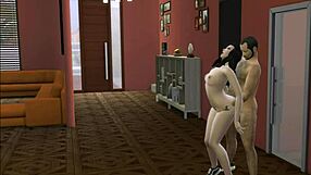 Daddy I Love You So Much - 3D Cartoon Blowjob And Doggystyle Riding