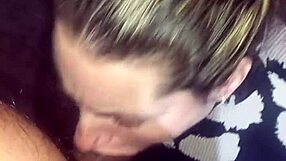 hey blonde, can you go deeper with that throat?