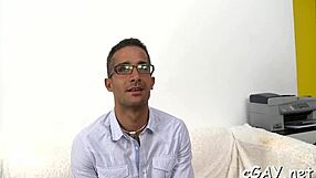 wow, sophisticated homo hunk receives lascivious irrumation bareback