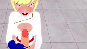 power girl fucks superman in pov!
