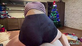 Stepmom cleans room but gets big dick blowjob