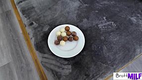 Stepmom Isabel Love Craves More Than Cum in E3. Seductive Brunette Fingering and Cunilingus in POV Orgasm Scene.