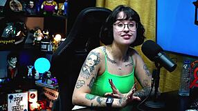 Martina oliveira shows natural tits in podcast, first time latina!