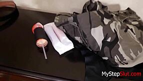 Army Step Daughter Shares Dad's Popsicle With Ellis