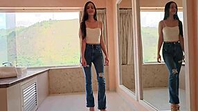 My lover SUCKS my FEET then I FUCK him hard at home.