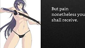 faygrey and busujima saeko dominate their new pet with joi and cei