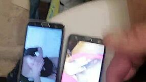 Latina Amateur Masturbates to Black Cock Tribute