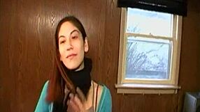 A petite 19-year-old Native American girl swallows cum in Ndingirls com.