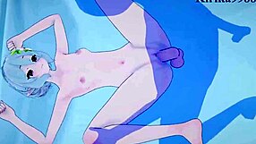 kokkoro and chieru in wild 3d cartoon action