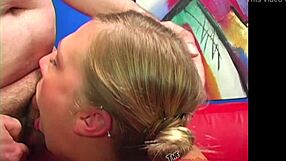 Tricia Marx Takes On Two Dicks In A Group Blowjob