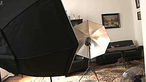 girls backstage in lingerie no panties shaking asses and showing pussies