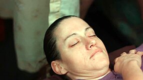 Watch Huge Cum Covered Brunette In Double Facial!