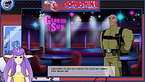 Blonde anime girl with big ass. Something unlimited part 132.