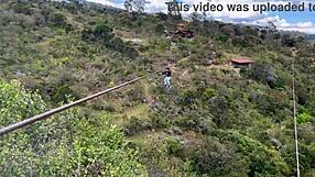 Latina Lesbians Finger Pussies Outdoors After Adrenaline