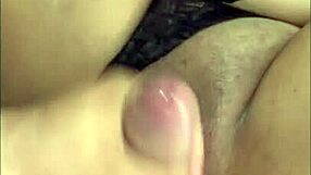 Latina wife cheats on husband with best friend, getting her pussy licked