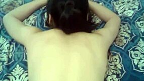 Watching adult clips while banging a sexy Chinese lover in hotel