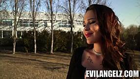 Raul Costa feels Mary Bambola's big tits in play doctor POV