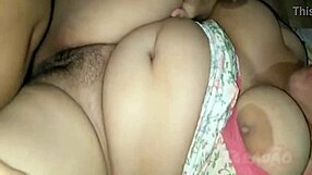 Mature BBW Cums Through Her Ass During Massage!