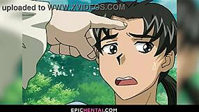 Sweet virgin pussy explored with fingers and cock in hentai tale