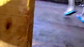 Upskirt Colombian University Student In Skirt