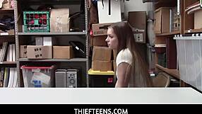 thiefteen 18+s - lp officer doggystyle fucks summer brooks from behind as she bends over