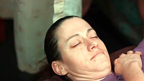 Watch Huge Cum Covered Brunette In Double Facial!