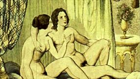 Vintage erotic drawings evoke nostalgic feelings