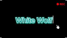 I watched the white wolf couple share a deep oral session at night