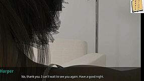 john carries all three girls, showing his strength in this 3d anime scene with sex and big asses.