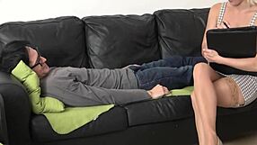 foot worship turns into intense toe sucking fetish