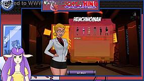 Blonde anime girl with big ass. Something unlimited part 132.