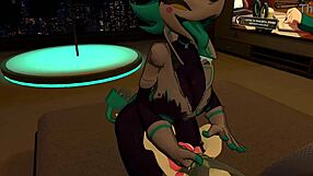 yo, check this slutty tasque manager getting pounded in bed by horny pokemon in vrchat porn preview