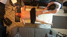 gigi breeze receives top massage