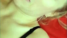 Babysitter Helps With Cock In Stockings