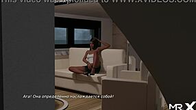 In waterworld, bikini girl gets picked up in episode 1 scene 11.