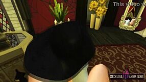 3D animated Resident Evil XXX: A sexy encounter with Lady Dimitrescu
