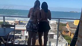 Met Patty's Sexy Wife on Beach, Led to Sensual Apartment Orgasms.