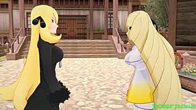 Hentai 3d cartoon anime with emotional first-person excitement