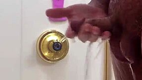 Huge Gay Cum Blast In Shower