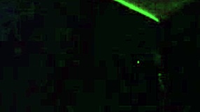 Britney Madison explores hardcore blacklight sex with fetish elements