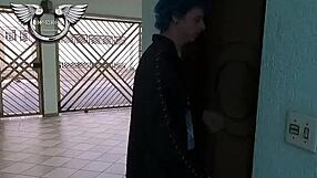 Can The Cuckold Handle Delivering His Girlfriend Backstage?