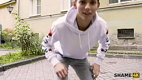 boy tricks mature woman into looking at his body in shame4k video