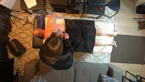 gigi breeze receives top massage