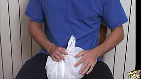 Sporty Redhead Girls Lick and Suck in Group Blowjob for Injury.