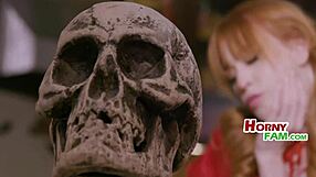 Stepdaughter Fucks Big Bad Wolf Stepdad Hard!