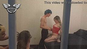 Can The Cuckold Handle Delivering His Girlfriend Backstage?