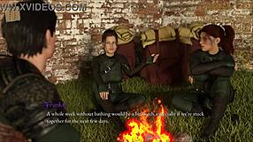 The price of power in this anime game hentai adventure